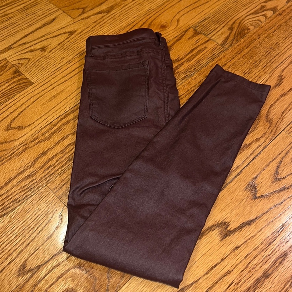 Numero Woman’s Brown Faux Leather Pants Size Small